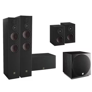 Zestaw kina domowego 5.1: Dali OPTICON 6/1/VOKAL MK2 + SUB E-12 F, Kolor: White Satin - Głośniki i kolumny - miniaturka - grafika 1