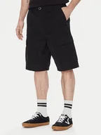 Spodenki męskie - Volcom Szorty materiałowe Strange Tripper A0912502 Czarny Loose Fit - miniaturka - grafika 1