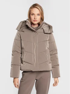 Calvin Klein Kurtka zimowa Modern Padded K20K204693 Beżowy Regular Fit - Kurtki damskie - miniaturka - grafika 1