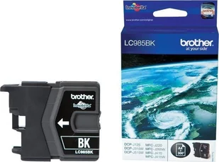 Tusz Brother Brother oryginalny ink / tusz LC-985BK, black, 300s, Brother DCP-J315W - Tusze oryginalne - miniaturka - grafika 1