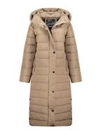 Kurtki damskie - Canadian Peak Płaszcz pikowany "Constanceak" w kolorze szarobrązowym - miniaturka - grafika 1