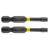 Narzędzia warsztatowe - Topex Grupa sp. z o.o. S.K. Bity udarowe TX25x50mm 2szt. 56H526 - miniaturka - grafika 1