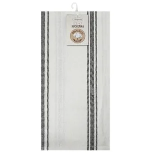 Ściereczka Olivia 455055 50 x 70 cm Biało-czarny - Ściereczki, gąbki, czyściki - miniaturka - grafika 1
