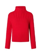 Swetry damskie - Marc O'Polo Sweter damski z dzianiny Kobiety czerwony jednolity, M - miniaturka - grafika 1