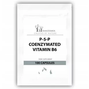 FOREST VITAMIN P-5-P Coenzymated Vitamin B6 100caps - Witaminy i minerały dla sportowców - miniaturka - grafika 1