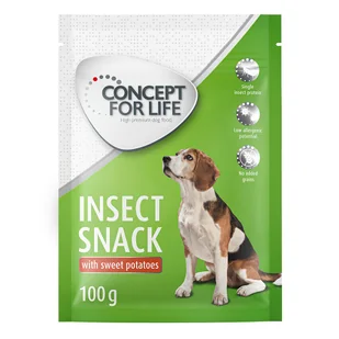 Concept for Life Concept for Life Insect Snack bataty 100 g - Przysmaki dla psów - miniaturka - grafika 2