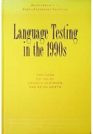 Książki do nauki języka angielskiego - Language Testing in the 1990 s - miniaturka - grafika 1