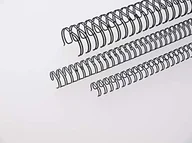 Grzbiety do bindownic - Renz preferencyjny ring wire drut grzebień do łączenia elementów w 3: 1, podziału 34 pętli, średnica 8.0 MM, 5/16 cala, czarny 310800134 - miniaturka - grafika 1