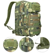 Plecaki - Plecak Taktyczny Mil-Tec Assault 20L Woodland - miniaturka - grafika 1