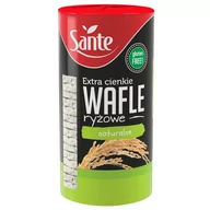 Pieczywo chrupkie - Sante Wafle ryżowe naturalne 110 g - miniaturka - grafika 1