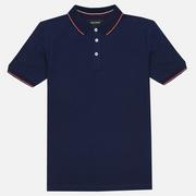 Koszulki męskie - Polo Eliot Navy - Dastan - miniaturka - grafika 1