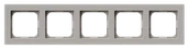 Klawisze i ramki - Ospel Ramka  pięciokrotna SONATA - kaszmir - miniaturka - grafika 1