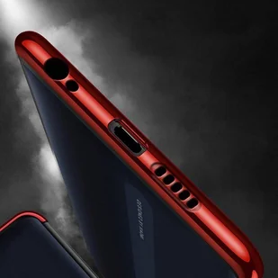 Clear Color case żelowy pokrowiec etui z metaliczną ramką Xiaomi Redmi 8A czarny - Etui i futerały do telefonów - miniaturka - grafika 5