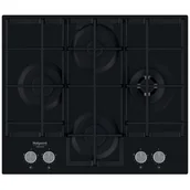 Płyty gazowe do zabudowy - Hotpoint HAGS 62F BK - miniaturka - grafika 1