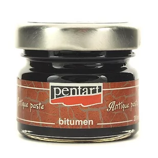 Pasta postarzająca woskowa 20 ml umbra Pentart - Decoupage - miniaturka - grafika 1