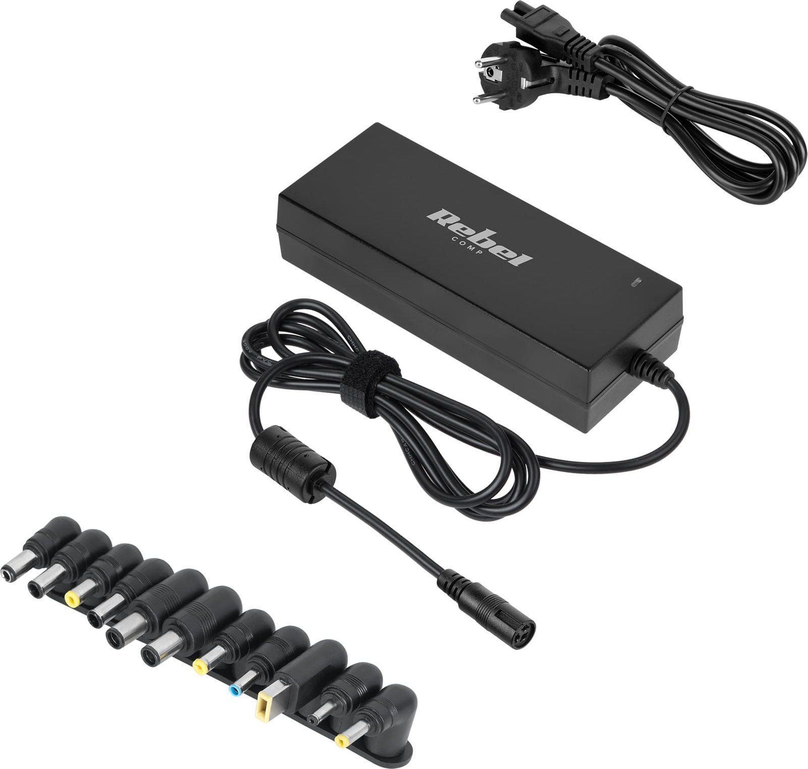 Zasilacz do laptopa Rebel Zasilacz uniwersalny Rebel 10 końcówek 120 W 12-19.5 V automatyczny