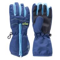 Rękawice narciarskie - Dziecięce Rękawice BEJO OSIAN II KDB M000234929 – Granatowy - miniaturka - grafika 1
