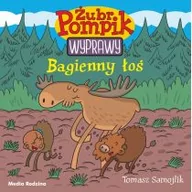 Książki edukacyjne - Bagienny łoś Żubr Pompik Tomasz Samojlik - miniaturka - grafika 1