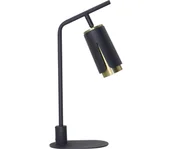 Lampy stojące - Lampa stołowa KWIAT 1xGU10/8W/230V czarna - miniaturka - grafika 1