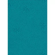 Pozostałe akcesoria dla plastyków - Decopatch 1.653,5 cm Niebieski Zielony kwiaty wzór tabela " - miniaturka - grafika 1