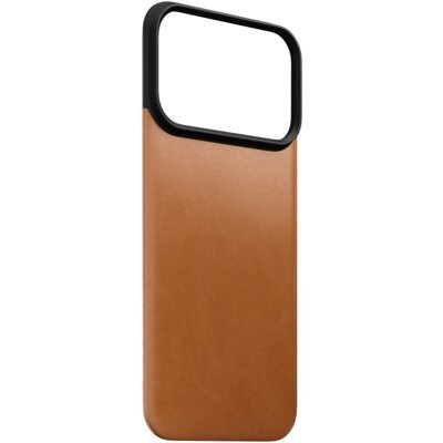 Etui NOMAD Magnetic Leather Back do Apple iPhone 17 Pro/18 Pro Jasnobrązowy