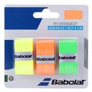 Tenis stołowy - Babolat My over Grip -częściowy, pomarańczowy/zielony/fluo Żółty, One Size 653045 - miniaturka - grafika 1