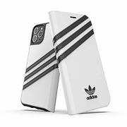 Etui i futerały do telefonów - Adidas OR Booklet Case PU iPhone 11 Pro Max biało czarny/white black 36543 - miniaturka - grafika 1