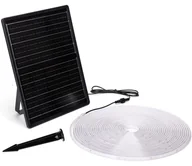 Lampy ogrodowe - Aigostar - LED Taśma solarna ściemnialna LED/20W/3,2V 20 m 6500K IP65 + pilot - miniaturka - grafika 1