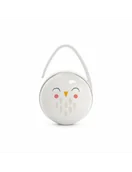 Akcesoria do smoczków - Suavinex Klips do smoczka Bonhomia Sowa beżowa - miniaturka - grafika 1