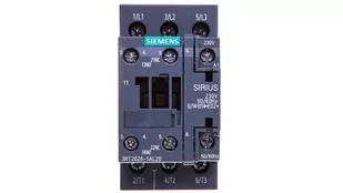 Siemens Contactor.ac3:11kw 1no+1nc 230v 50/60hz 3rt2026-1al20 3RT2026-1AL20 - Inne akcesoria elektryczne - miniaturka - grafika 1