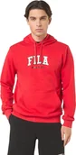 Bluzy męskie - Fila Bluza męska Fila Rifredi czerwona FAM1218 30002 S - miniaturka - grafika 1