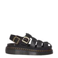 Moda i Uroda OUTLET - Sandały Dr. Martens WRENLIE Black Grizzly 31524001 - miniaturka - grafika 1