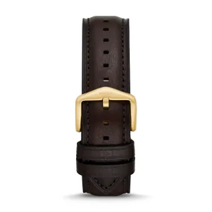 Ciemnobrązowy pasek Fossil 22 mm do zegarek / smartwatch Fossil Neutra FS5763  | OFICJALNY SKLEP | RATY 0% • Zapłać później PayPo • GRATIS WYSYŁKA ZWROT DO 365DNI - Akcesoria do zegarków - miniaturka - grafika 1