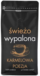 Kawa ziarnista 1kg ŚWIEŻO PALONA 100% Arabica KARMELOWA - Kawa - miniaturka - grafika 1