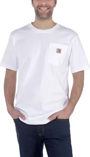 Carhartt Koszulka Carhartt Workwear Pocket S/S White - Koszulki męskie - miniaturka - grafika 1