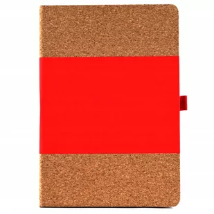 ZESZYT A5 NOTATNIK NOTES TWARDA OKŁADKA KORKOWA RÓŻNE KOLORY - Szkolne artykuły papiernicze - miniaturka - grafika 1