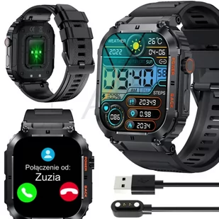 Aries K57 Pro Czarny - Smartwatch - miniaturka - grafika 1