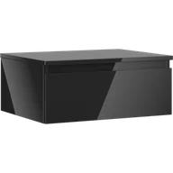 Szafki łazienkowe - Mexen Orio szafka łazienkowa podumywalkowa 60 cm z blatem, 1 szuflada, czarna połysk - 91A10-06023-1-BFC70 - miniaturka - grafika 1