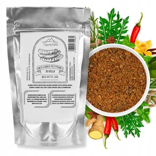 Przyprawa do grilla 200 g wysokiej jakości mieszanka ziół do mięsa warzyw - Przyprawy i zioła sypkie - miniaturka - grafika 1