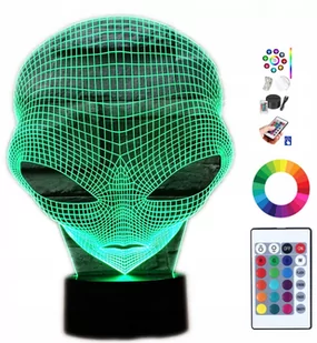 Lampka na biurko Obcy Ufo Kosmita 16 LED PLEXIDO - Lampy pozostałe - miniaturka - grafika 1