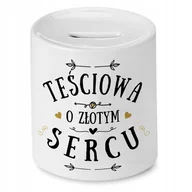 Skarbonki - SKARBONKA DLA MAMY MATKI I LOVE MOM PREZENT z Nadrukiem ze Zdjęciem + Opakowanie na prezent (wzór 02) - miniaturka - grafika 1