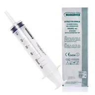 Meble i wyposażenie gabinetów medycznych - Strzykawka cewnikowa 50ml Margomed 1szt - miniaturka - grafika 1