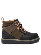 Buty dla chłopców - Clarks Trzewiki Lorcam Hike O. 26178387 Khaki - miniaturka - grafika 1