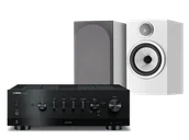 Zestawy stereo - Yamaha R-N1000A (czarny) + 706 S3 (biały) - miniaturka - grafika 1