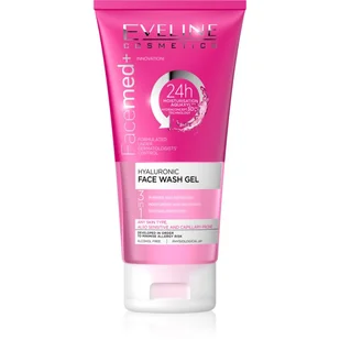 Eveline Eveline Facemed+ Hialuronowy żel do mycia twarzy 3w1 150ml - Kremy oczyszczające - miniaturka - grafika 1