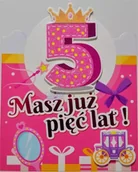 Kartki okolicznościowe i zaproszenia - Karnet Urodziny 5 - YEKU - miniaturka - grafika 1