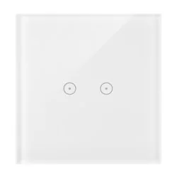 Simon Panel dotykowy Simon 54 Touch DSTR12/70 1 moduł 2 pola dotykowe poziome biała perła DSTR12/70 - Wyłączniki światła i elektryczne - miniaturka - grafika 2