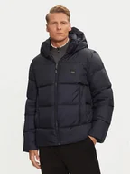 Kurtki męskie - Calvin Klein Kurtka zimowa K10K113476 Granatowy Regular Fit - miniaturka - grafika 1
