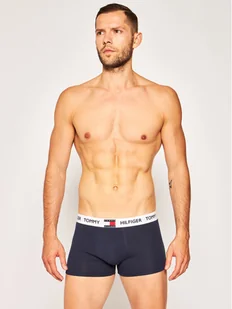 Tommy Hilfiger Bokserki UM0UM01810 Granatowy - Majtki męskie - miniaturka - grafika 1