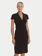 Sukienki - Rinascimento Sukienka koktajlowa CFC0125582003 Czarny Slim Fit - miniaturka - grafika 1